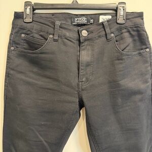 Ezekiel Men's Jet Black Skinny Jeans 305 Chopper